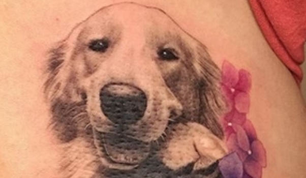 14 Realistic Dog Tattoos For Golden Retriever Lovers | Page 3 of 3