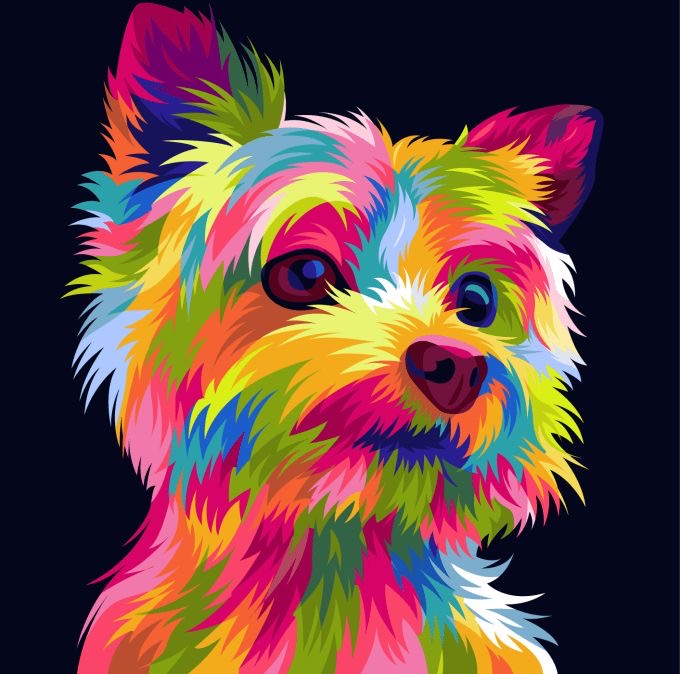 The 15 Most Realistic Yorkie Paintings Page 2 of 3 PetPress