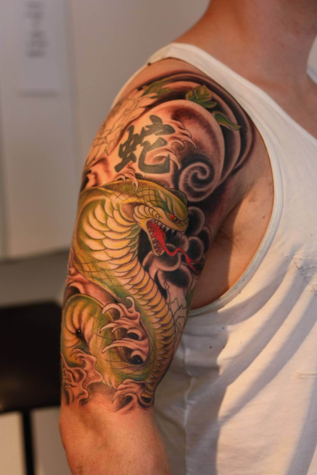 17 Japanese Snake Tattoo Designs Ideas Petpress