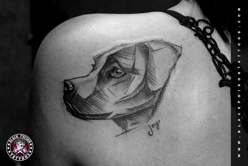 29 Labrador Retriever Tattoo Ideas and Designs For Men And Women
