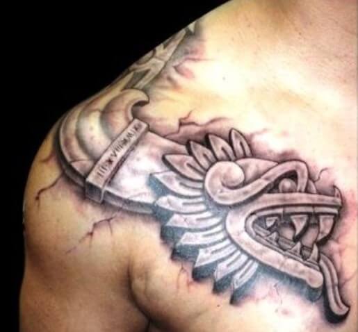 14 Aztec Snake Tattoo Designs | PetPress