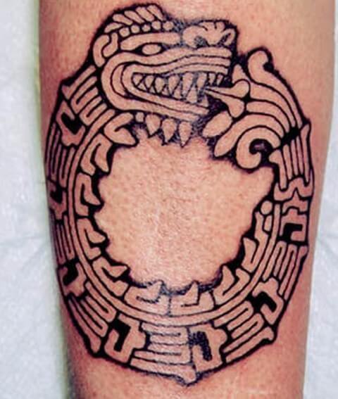 14 Aztec Snake Tattoo Designs | PetPress
