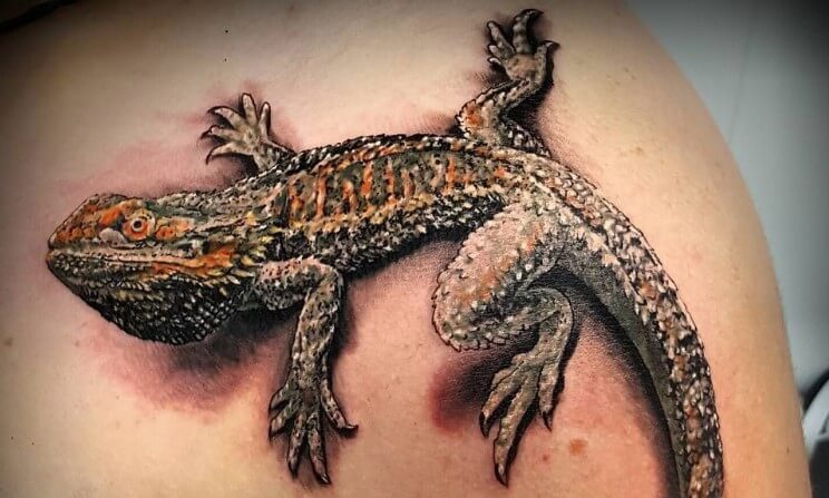 15 Bearded Dragon Tattoo Ideas, Designs, & Meanings PetPress