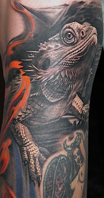 15 Bearded Dragon Tattoo Ideas, Designs, & Meanings | PetPress