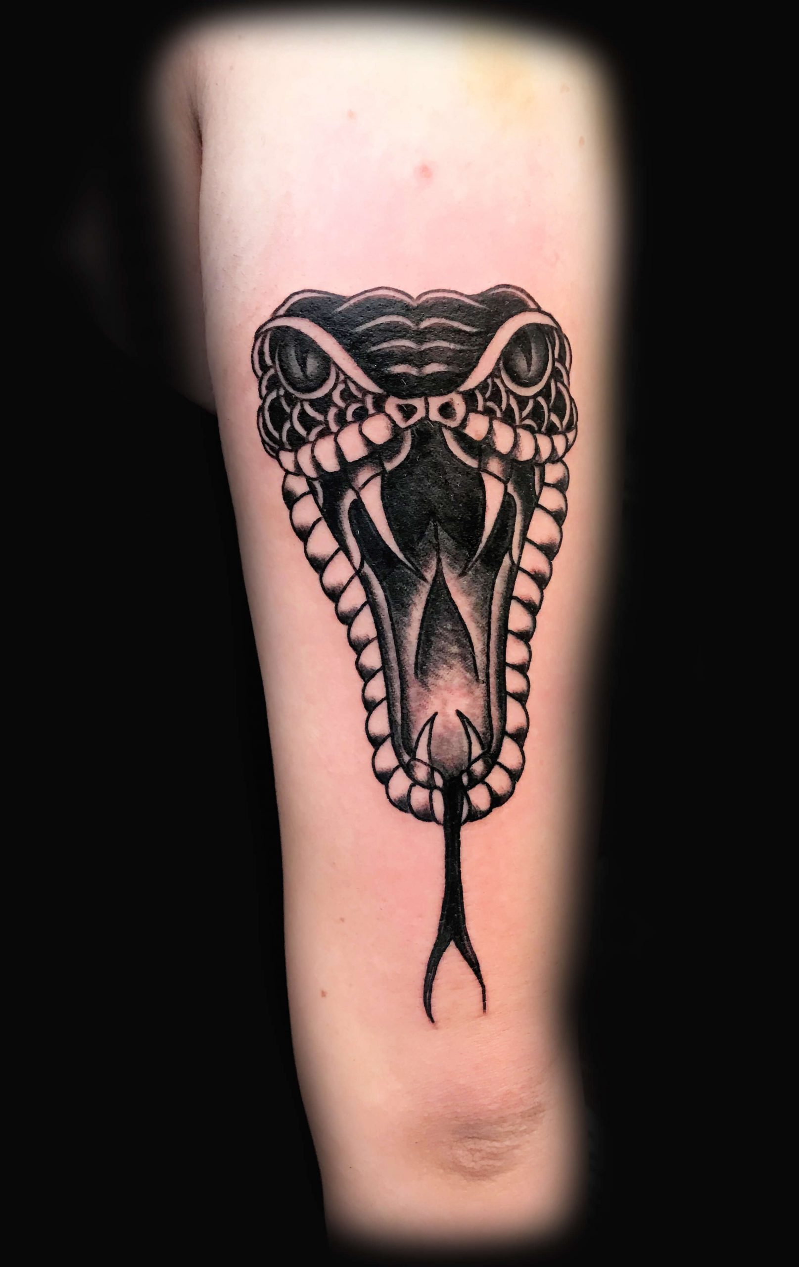 18 Best Old School Snake Tattoo Designs To Colouring Your Body