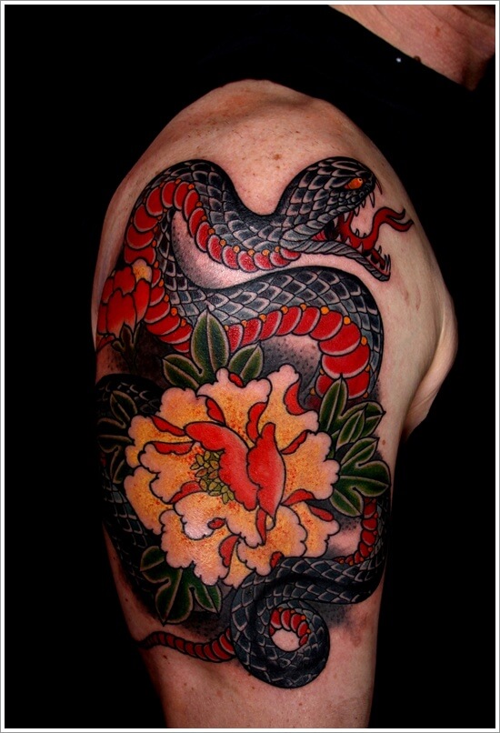 28 Snake Tattoos On Sleeve Arm Tattoo Designs Ideas Petpress