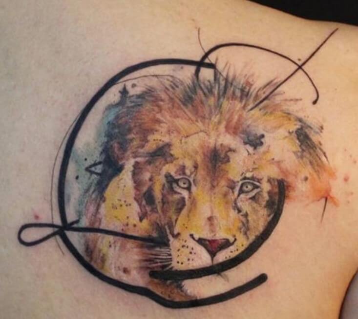 10+ Abstract Lion Tattoo Designs & Ideas | PetPress