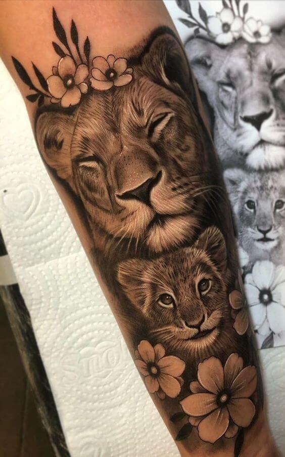 15+ Cool Lion Tattoo Designs | PetPress