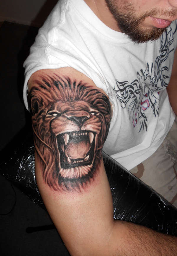 14+ Angry Lion Tattoo Designs & Ideas | PetPress