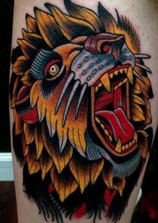 12+ Traditional Lion Tattoo Designs & Ideas | PetPress