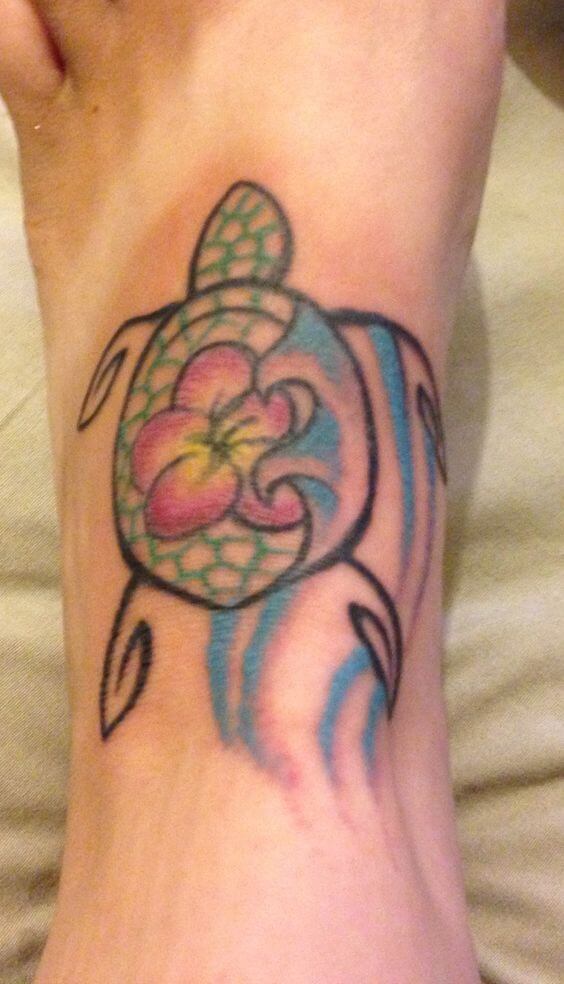 14+ Cartoon Turtle Tattoo Ideas | PetPress