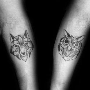 12+ Best Wolf and Owl Tattoo Ideas - PetPress