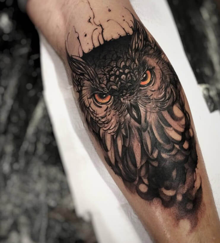 Top 15+ Owl Tattoos for Men | PetPress