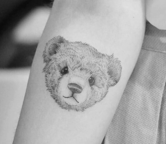 12+ Unique Bear (Baby) Tattoo Designs | PetPress