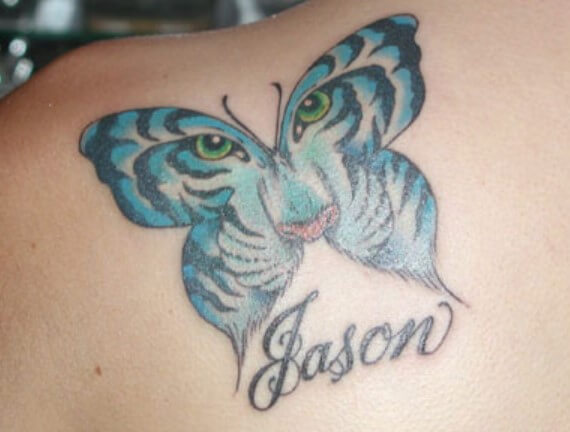 15 Best Tiger Butterfly Tattoo Designs For Tattoo Lovers
