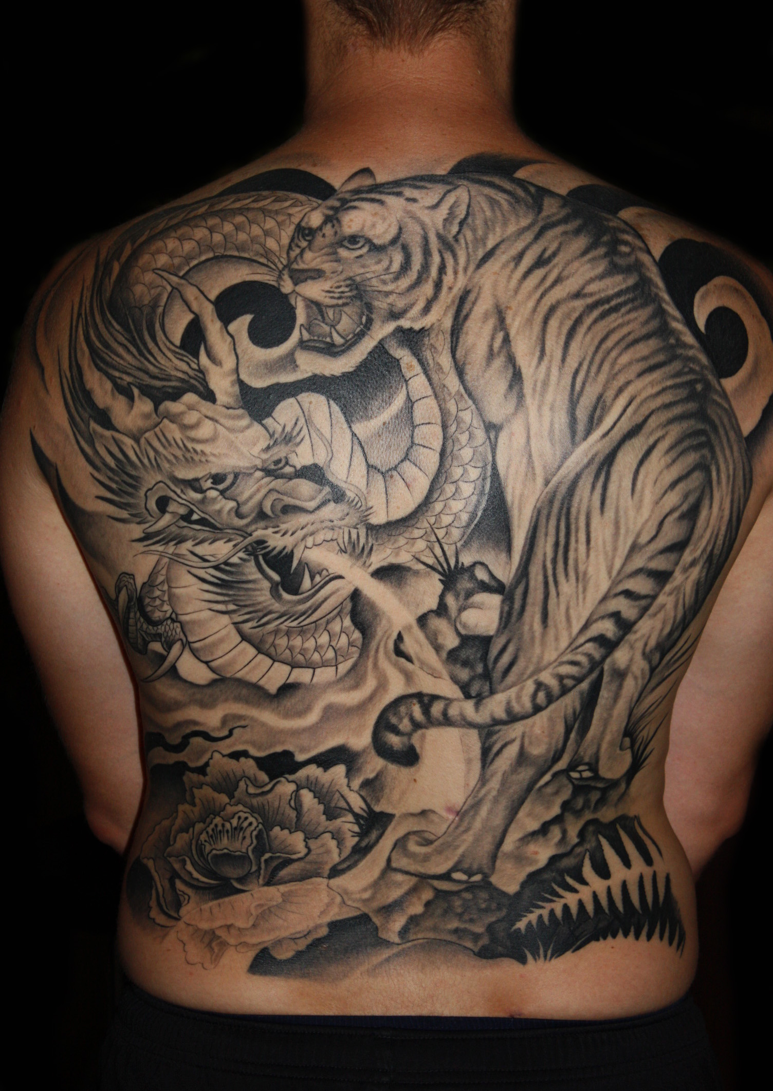 Dragon and tiger